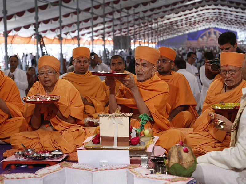 Vishwa Shanti Mahayaag - yagna rituals
