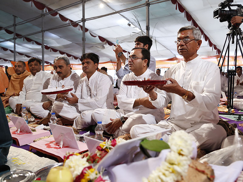 Vishwa Shanti Mahayaag - yagna rituals