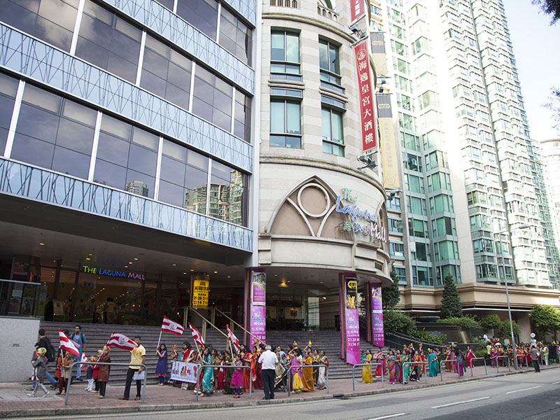 Nagar Yatra by mahila mandal in the city of Hong Kong