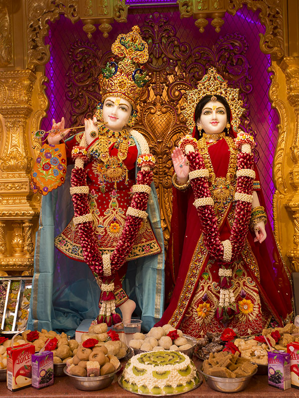Shri Radha-Krishna Dev, BAPS Shri Swaminarayan Mandir, Hong Kong