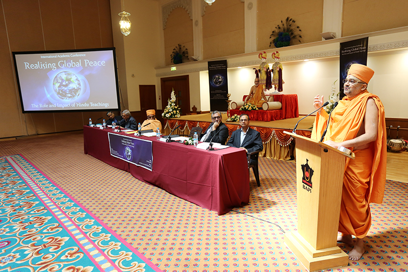 Opening Remarks by Sadhu Bhadreshdas, BAPS Swaminarayan Research Institute 