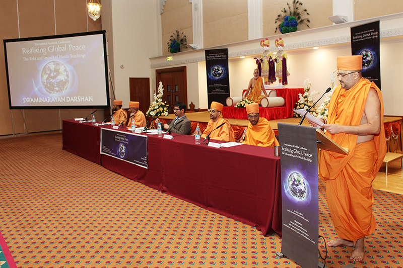 Swaminarayan Darshan Session – Conference on Global Peace and Hindu Teachings