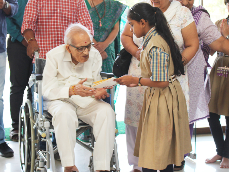 Prof. Dr.Satyavat Shashstri - is world renowned Sanskrit scholar felicitated by institutions and governments across the world