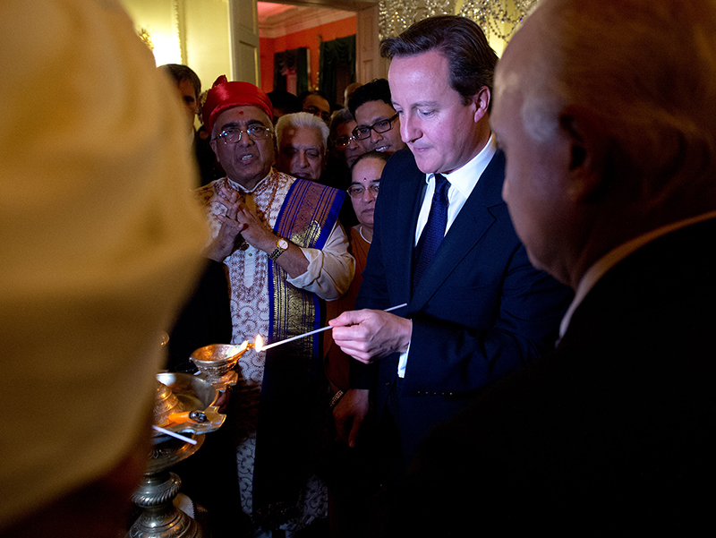 British Prime Minister Hosts Diwali Reception at 10 Downing Street