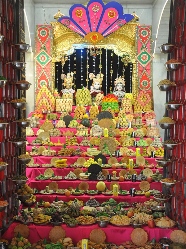 Annakut Celebrations, Mahesana