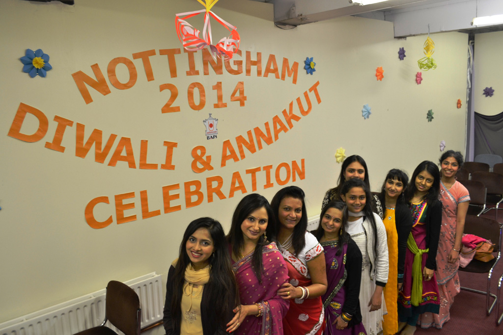 Diwali and Annakut Celebrations, Nottingham, UK