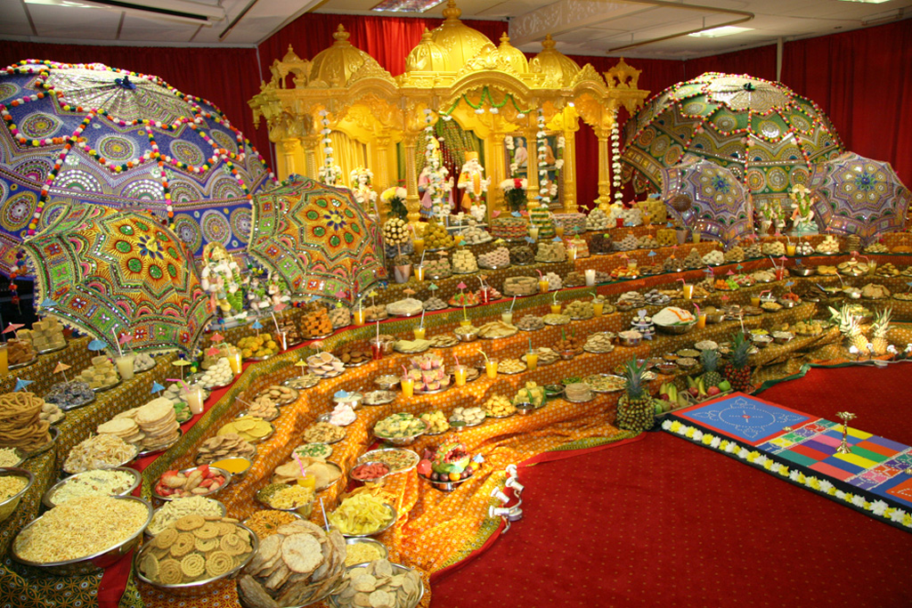 Diwali and Annakut Celebrations, Southend-on-Sea, UK
