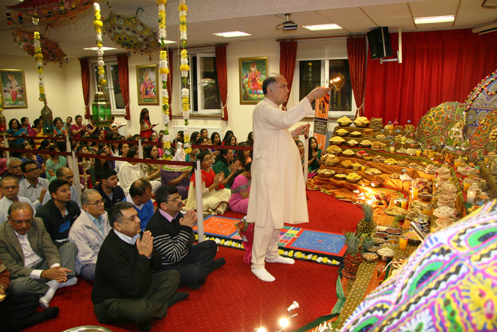 Diwali and Annakut Celebrations, Southend-on-Sea, UK