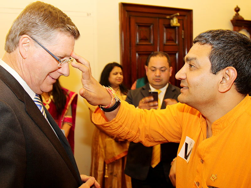 Annakut at Parliament of Victoria,  Melbourne, Australia