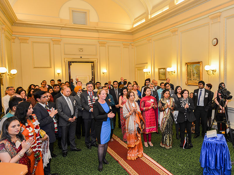 Annakut at Parliament of Victoria,  Melbourne, Australia