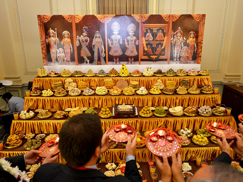 Annakut at Parliament of Victoria,  Melbourne, Australia