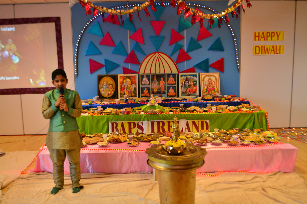 Diwali and Annakut Celebrations, Dublin, Ireland