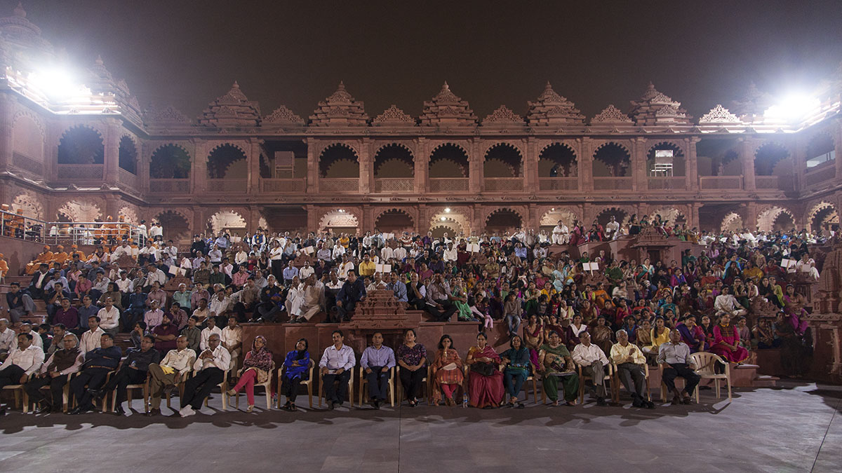 Opening Ceremony of the Sahaj Anand Water Show, 7 November 2014