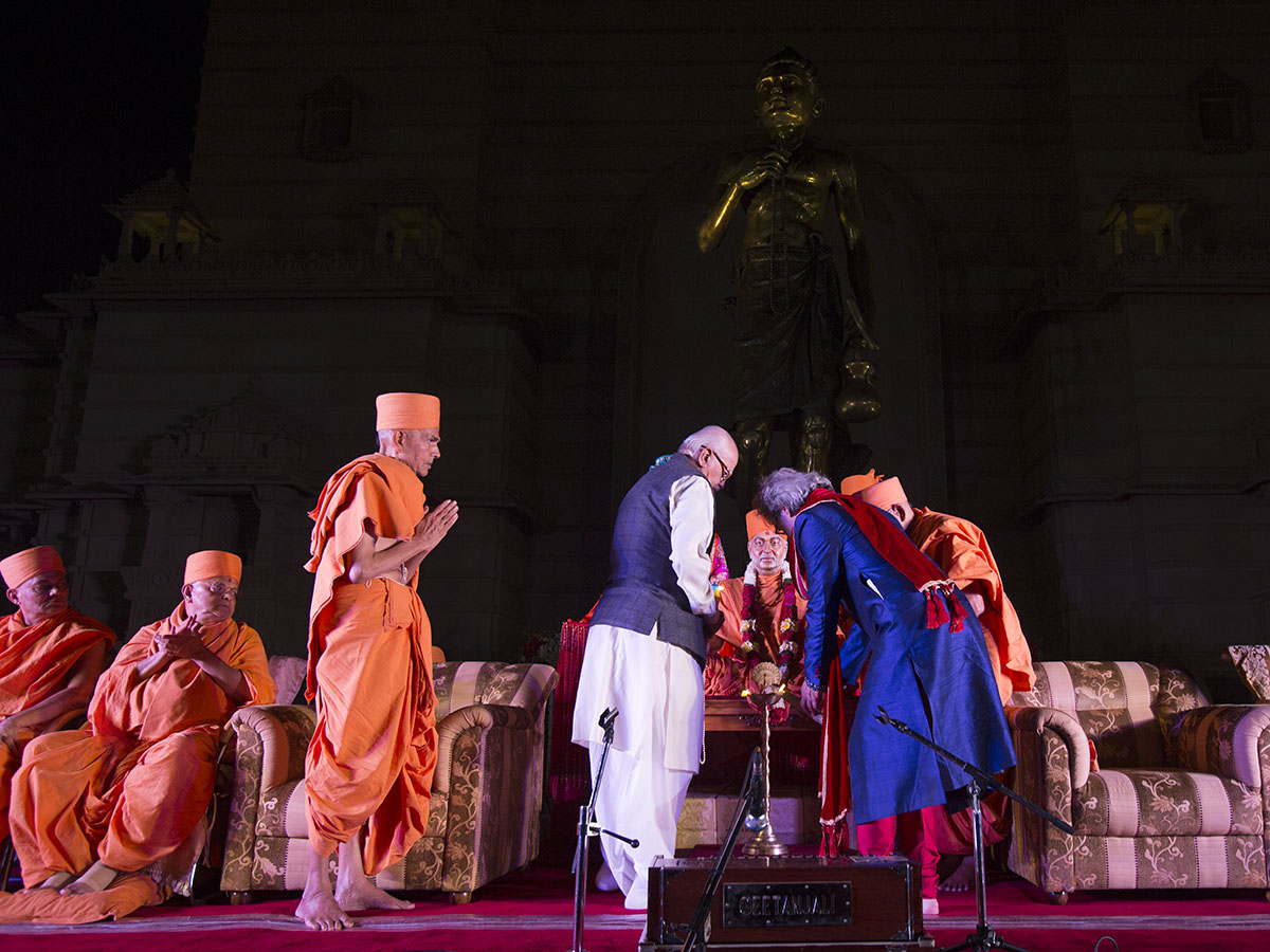 Opening Ceremony of the Sahaj Anand Water Show, 7 November 2014
