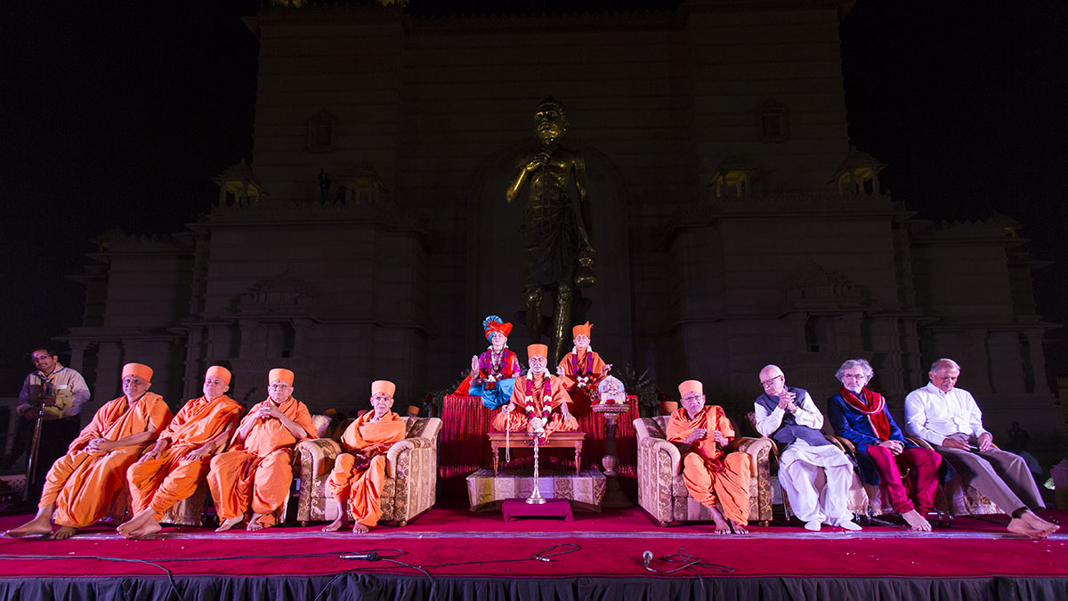 Opening Ceremony of the Sahaj Anand Water Show, 7 November 2014
