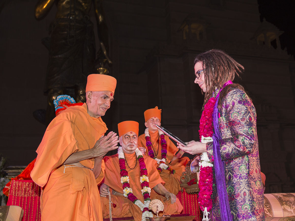 Opening Ceremony of the Sahaj Anand Water Show, 7 November 2014