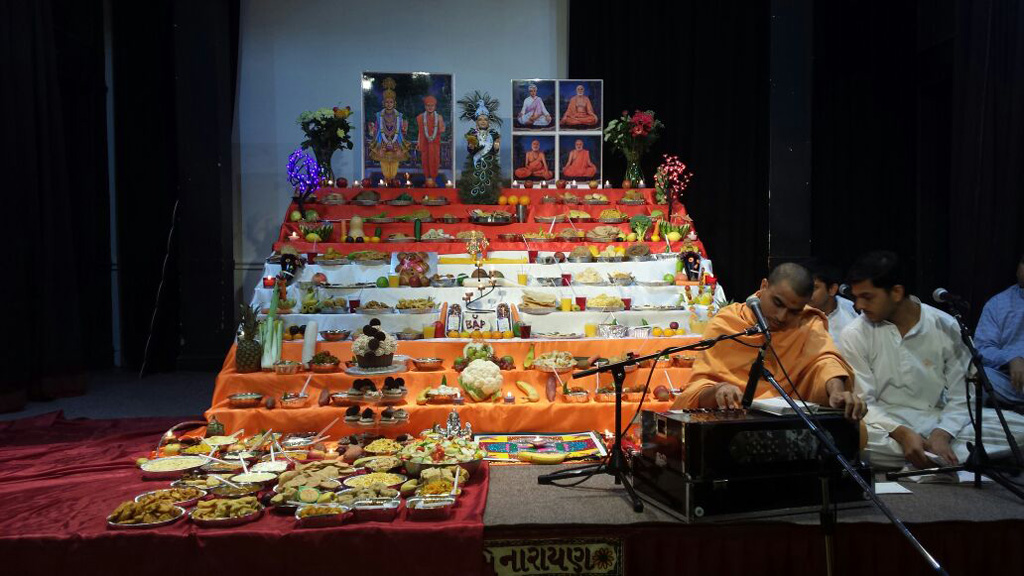 Diwali and Annakut Celebrations, Cardiff, Wales