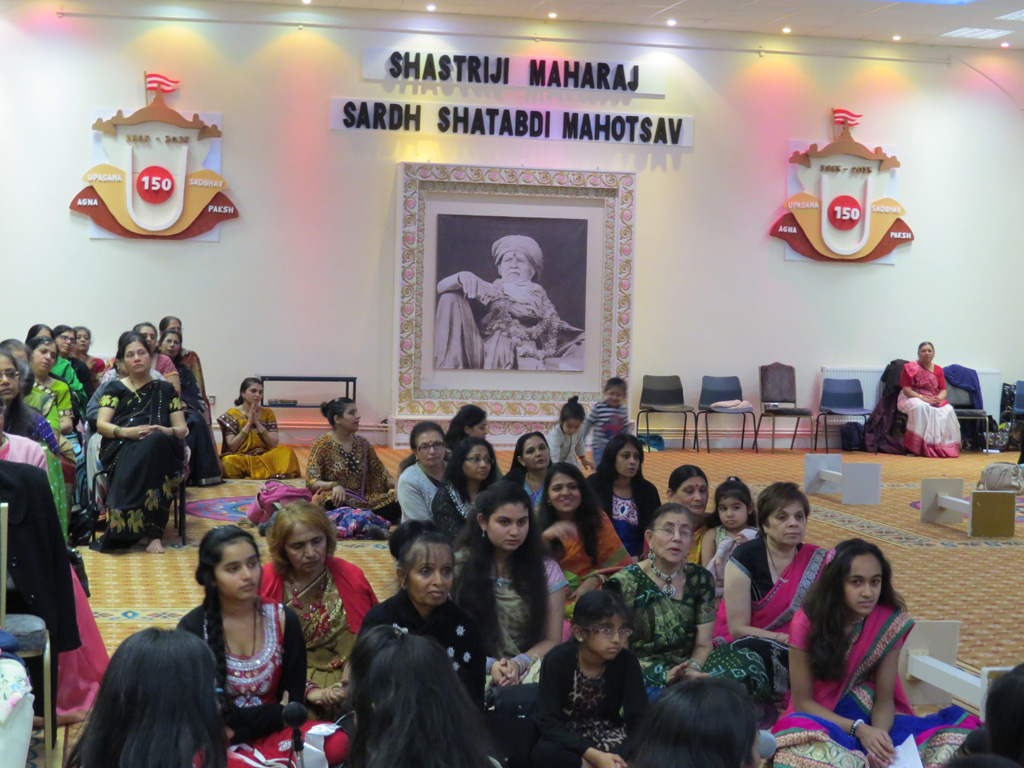 Pramukh Swami Maharaj's 94th Birthday Celebrations, Luton (Mahila Mandal), UK 