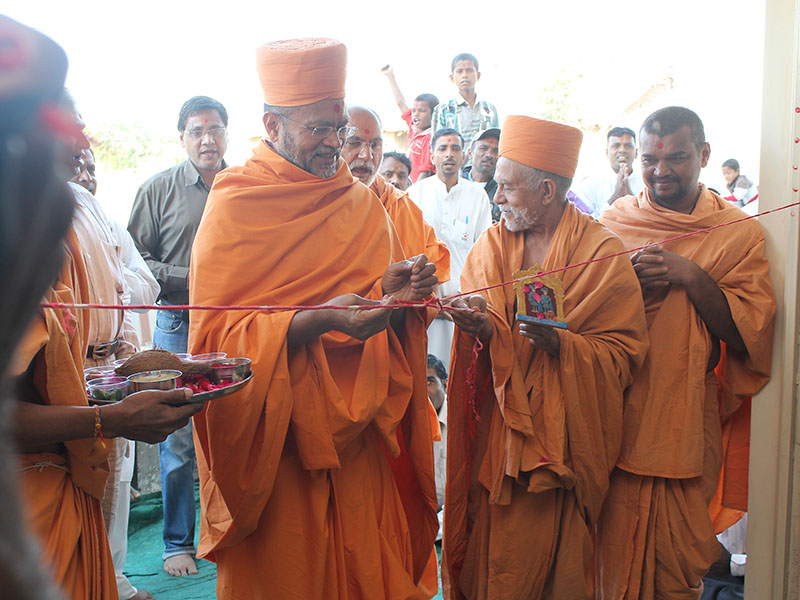 Murti-Pratishtha Mahotsav at the BAPS Shri Swaminarayan Mandir, Kamboi, District Dahod, Gujarat
