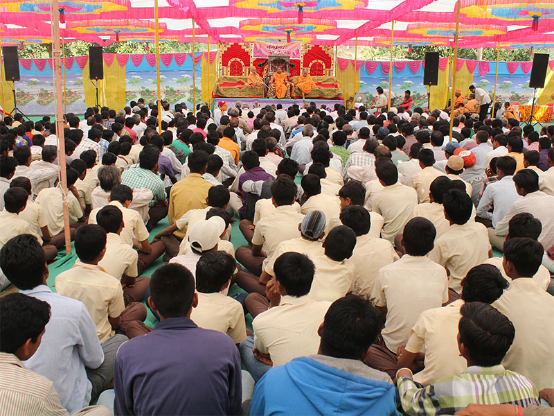 Murti-Pratishtha Mahotsav at the BAPS Shri Swaminarayan Mandir, Kamboi, District Dahod, Gujarat