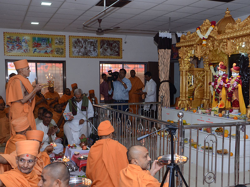 Murti-Pratishtha Mahotsav, BAPS Shri Swaminarayan Mandir, Vansda