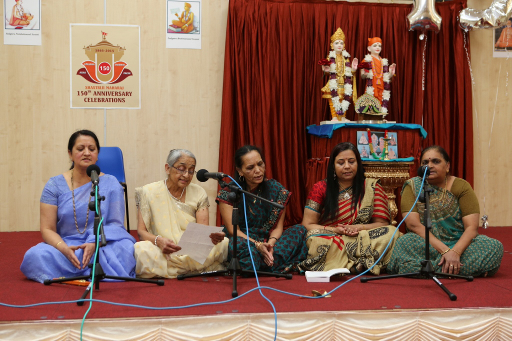 Shastriji Maharaj 150th Anniversary Celebrations, Mahila Mandal, Wellingborough, UK