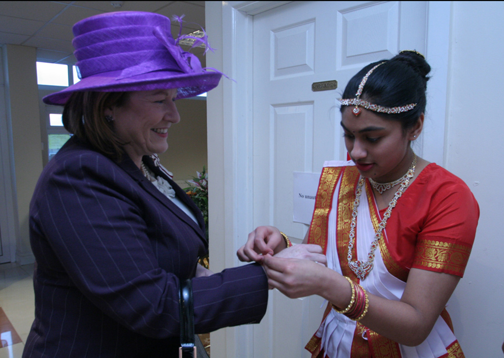 Lord-Lieutenant Helen Nellis Visits BAPS Shri Swaminarayan Mandir