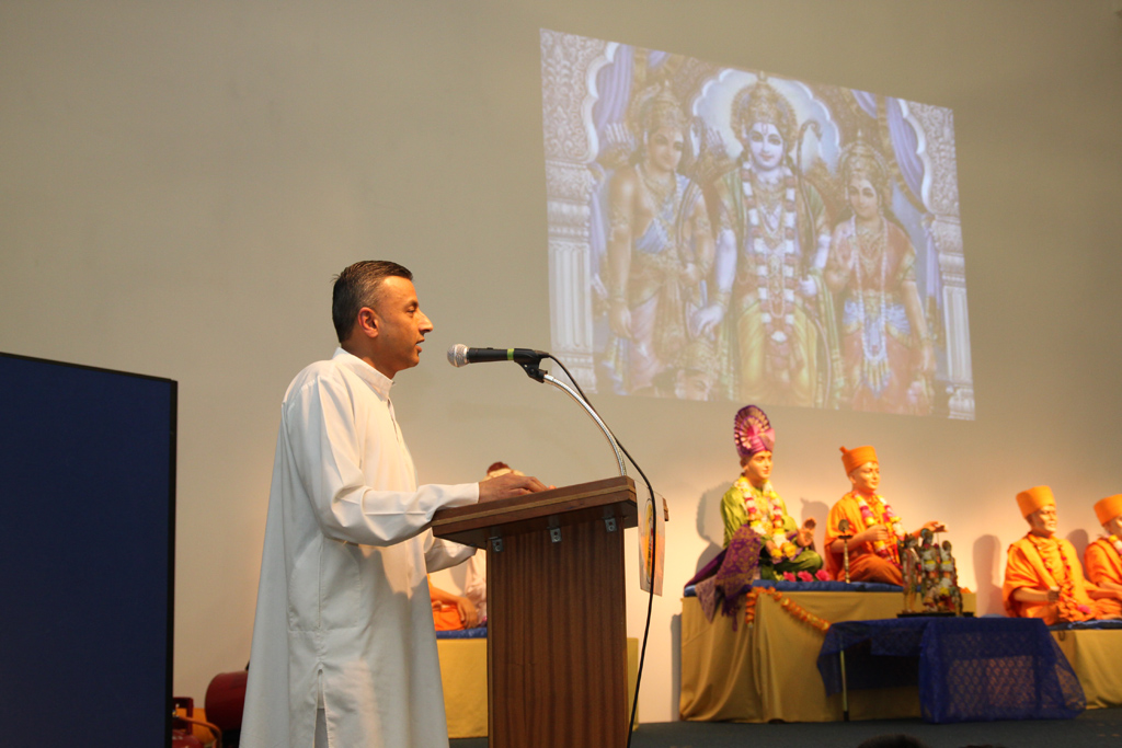 Swaminarayan Jayanti Celebrations at BAPS Shri Swaminarayan Mandir, Manchester, UK