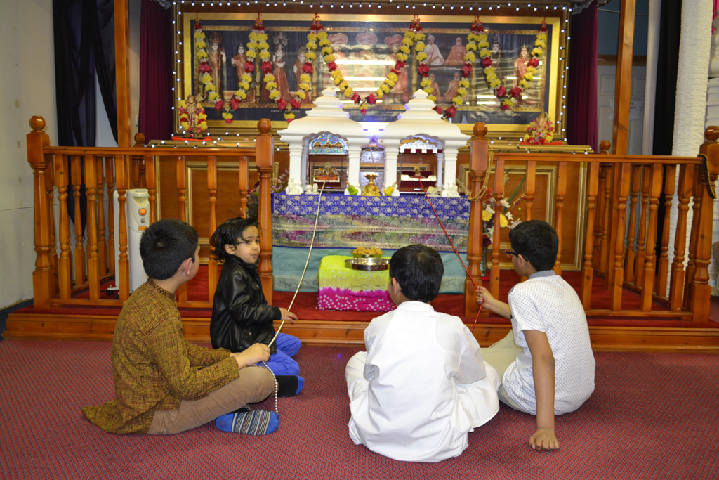 Swaminarayan Jayanti Celebrations at BAPS Shri Swaminarayan Mandir, Nottingham, UK 