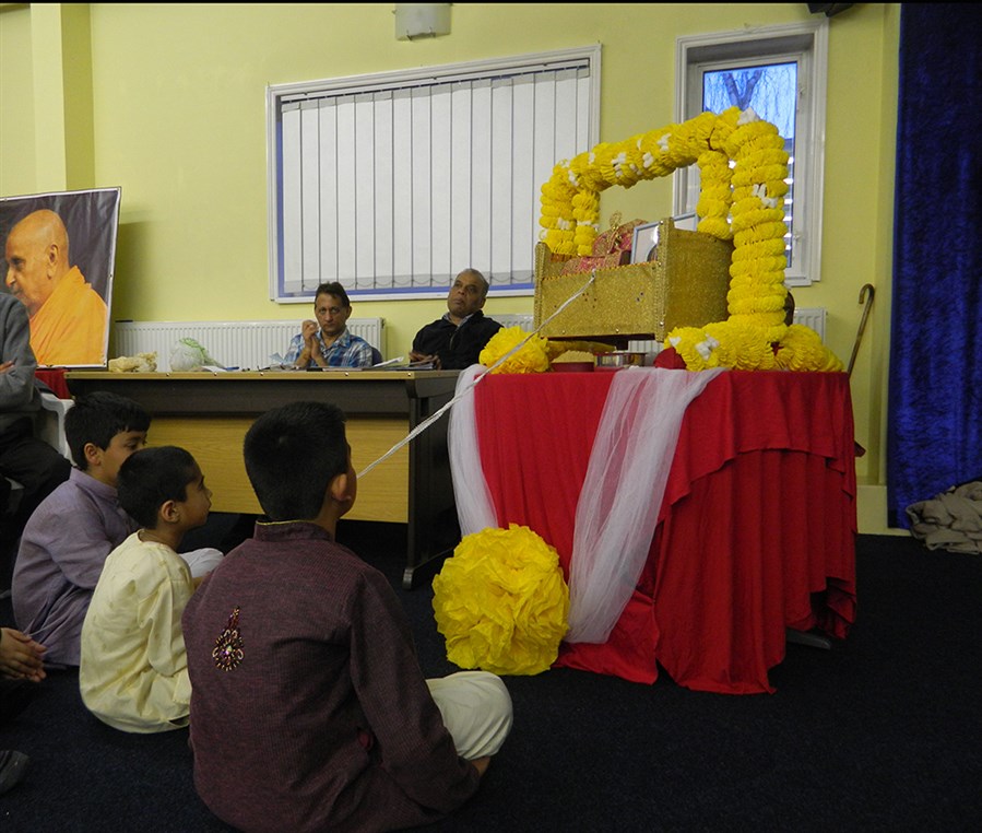 Swaminarayan Jayanti Celebrations at BAPS Shri Swaminarayan Mandir, Loughborough, UK 