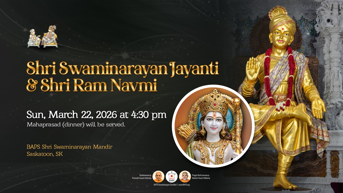 Shri Swaminarayan Jayanti & Shri Ram Navmi