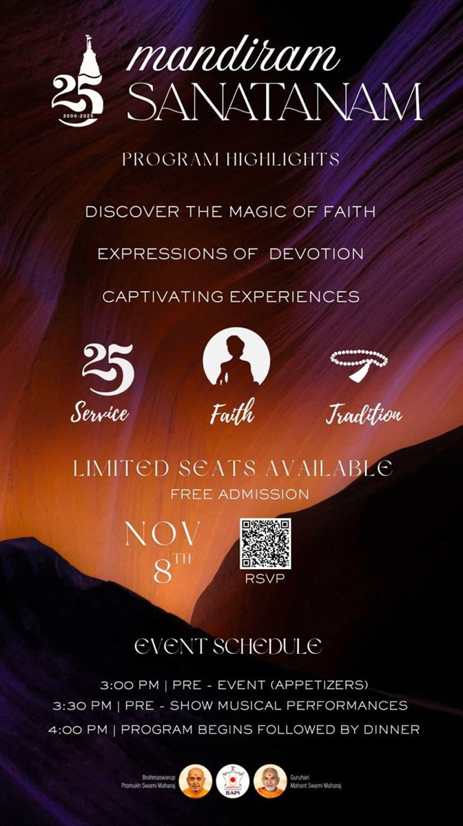 BAPS Phoenix - Rajat Jayanti Mahotsav