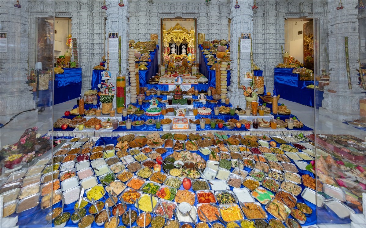 Hindu New Year Annakut Celebrations
