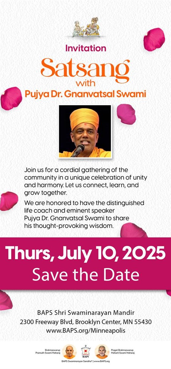 Satsang with Pujya Dr. Gyanvatsal Swami