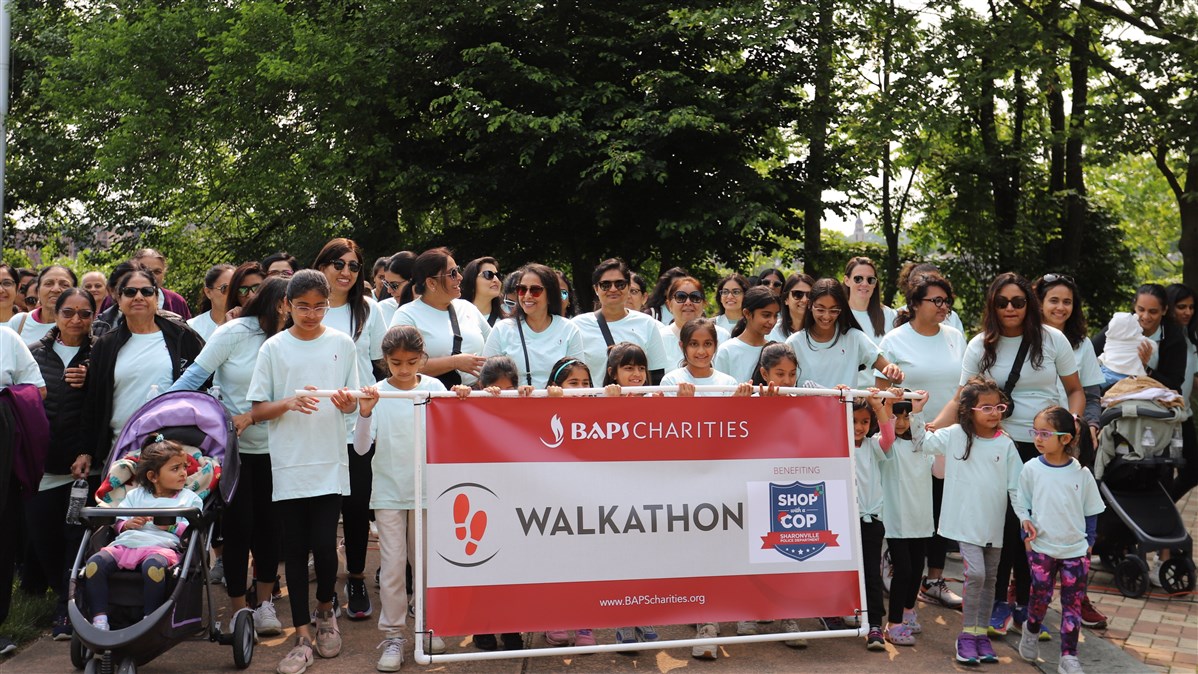 BAPS Charities Walkathon