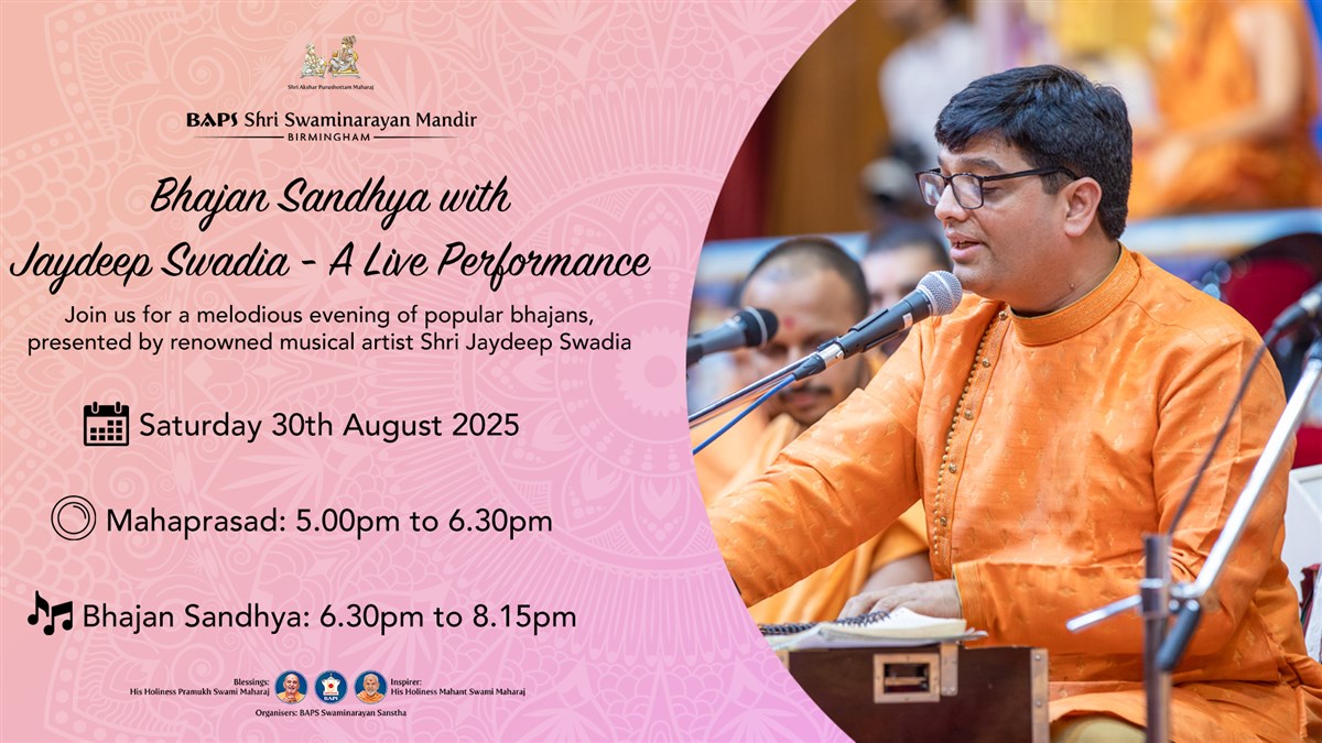 Bhajan Sandhya with Jaydeep Swadia