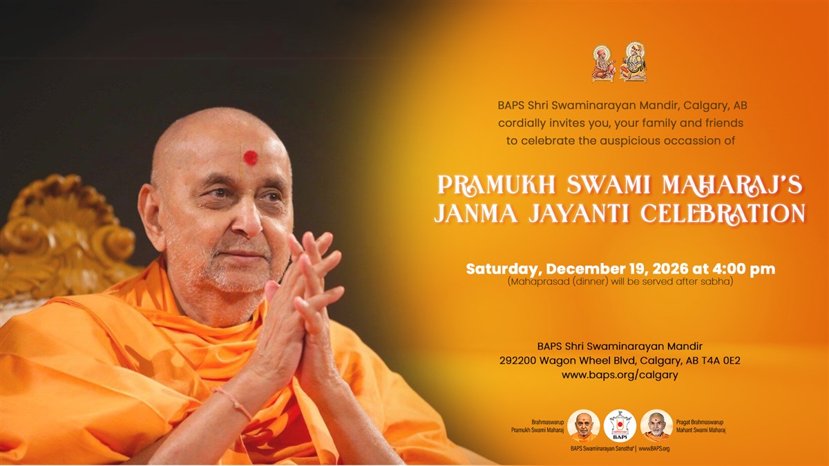 Pramukh Swami Maharaj Birthday Celebrations
