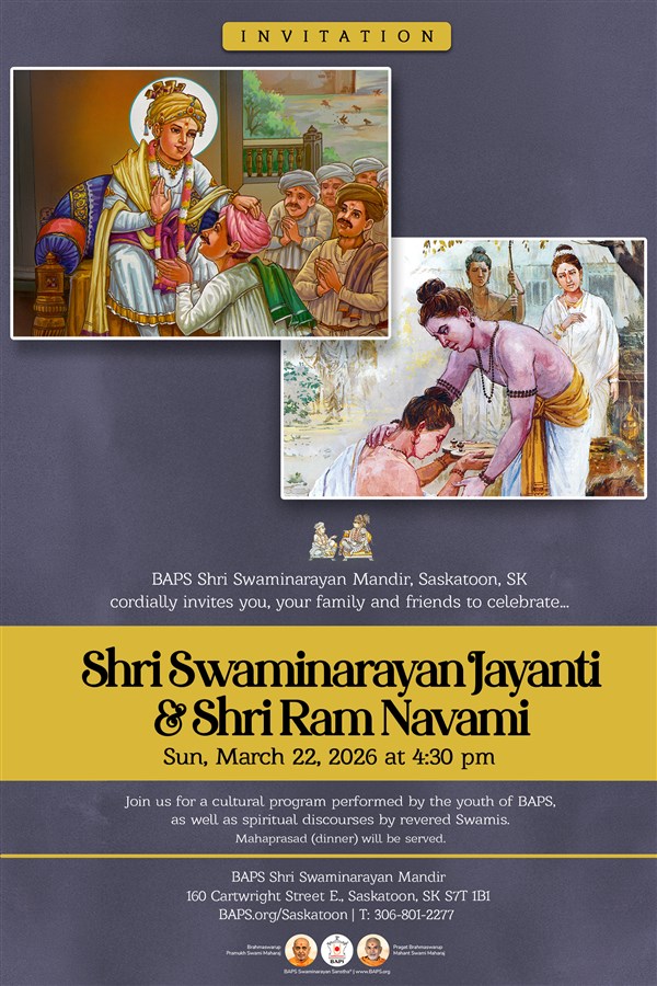 Shri Swaminarayan Jayanti & Shri Ram Navmi