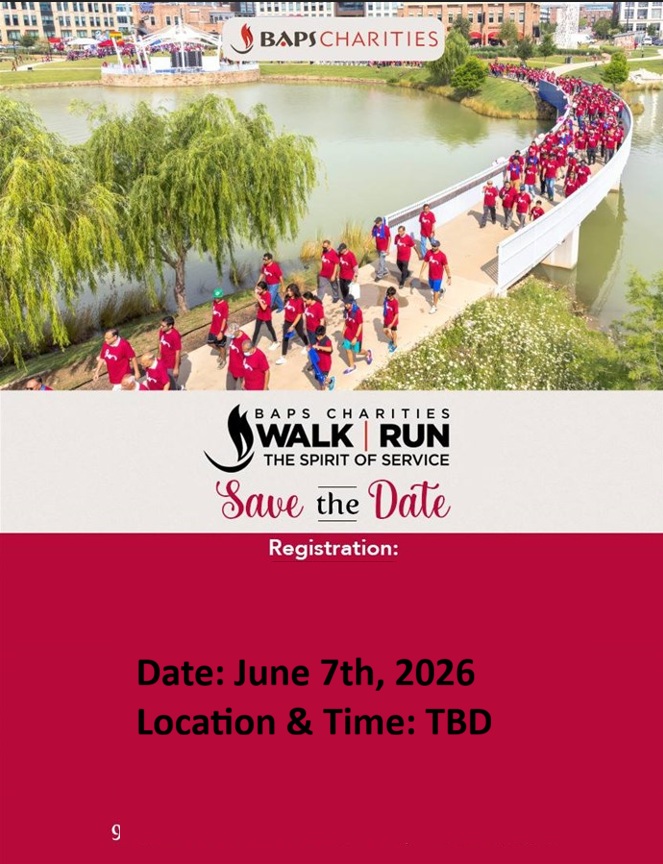 BAPS Charities Walkathon