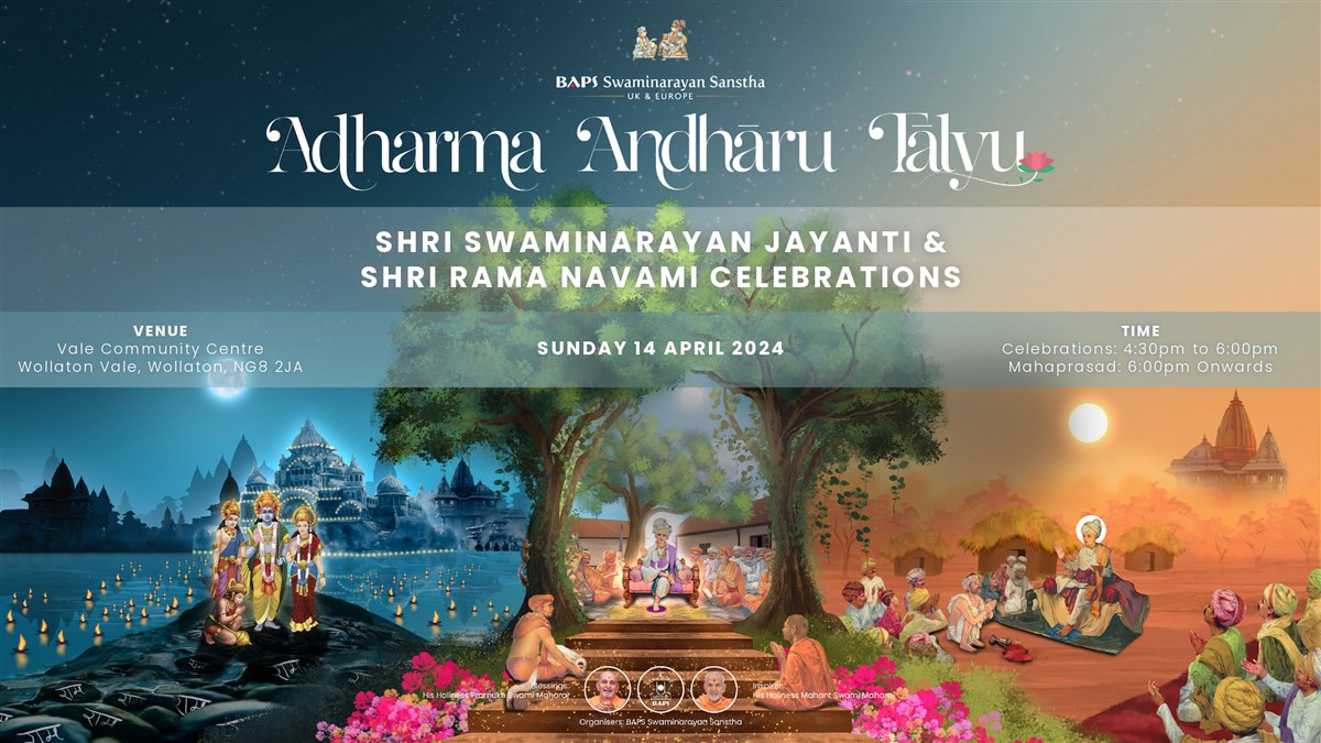 Shri Swaminarayan Jayanti and Shri Rama Navami