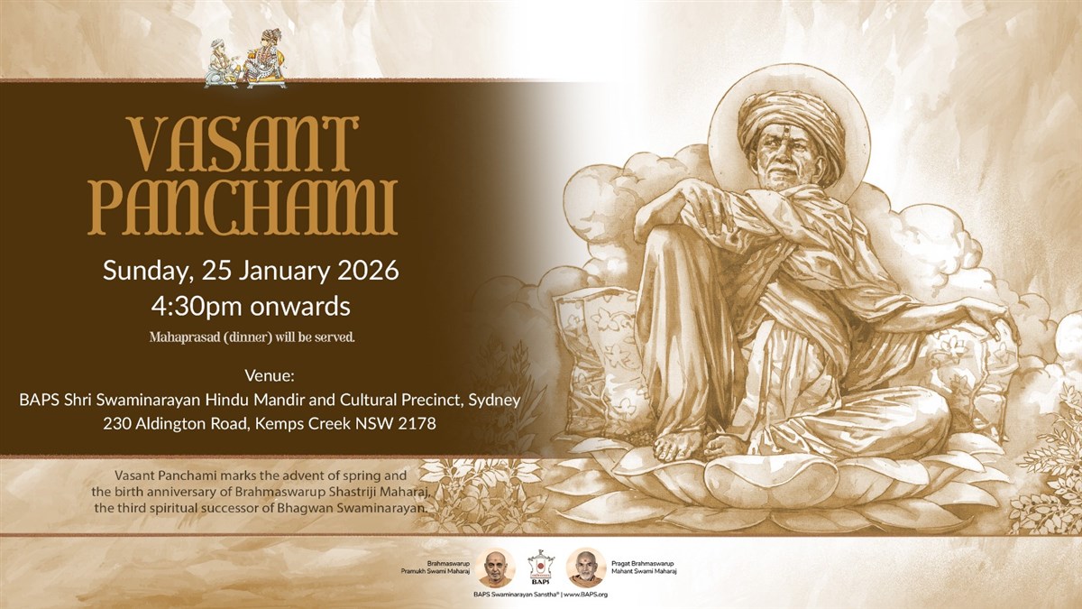 Brahmswarup Shashtriji Maharaj Janma Jayanti (Vasant Panchami)