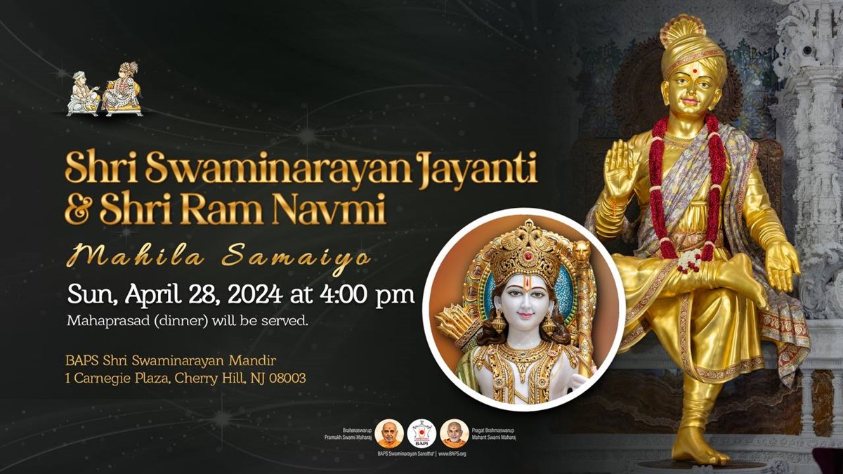 Shri Swaminarayan Jayanti & Shri Ram Navmi Celebration by Women