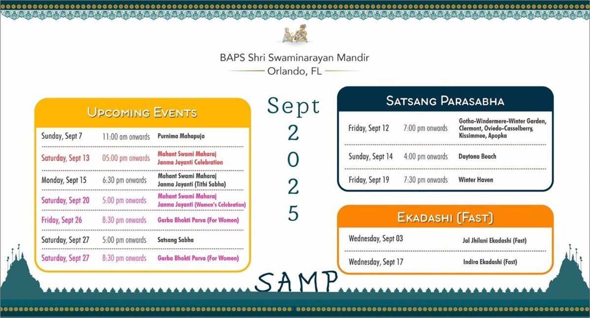 Upcoming Events