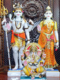 Shri Shiv-Parvati Dev and Shri Ganeshji