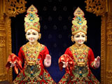 Parabrahma Bhagwan Shri Swaminarayan and Aksharbrahma Shri Gunatitanand Swami