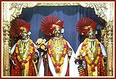 Bhagwan Swaminarayan, Aksharbrahman Gunatitanand Swami and Shri Gopalanand Swami