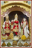 Shri Harikrishna Maharaj and Shri Radha-Govind