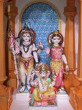 Bhagwan Shri Shankar, Shri Parvatiji and Shri Ganeshji