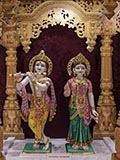 Bhagwan Shri Krishna and Shri Radhaji