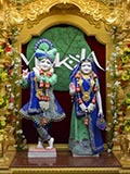 Bhagwan Shri Krishna and Shri Radhaji